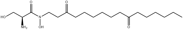 88231-85-0 (2S)-2-Amino-N-(3,10-dioxohexadecyl)-N,3-dihydroxypropanamide