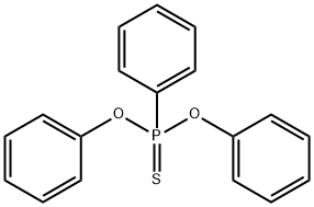 PHENYL-PHOSPHONOTHIOIC ACID DIPHENYL ESTER Structure