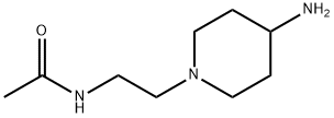 Acetamide,  N-[2-(4-amino-1-piperidinyl)ethyl]- 结构式