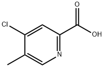 4-氯-5-甲基皮考林酸,882679-14-3,结构式