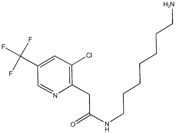 882747-18-4 N-(7-aminoheptyl)-2-[3-chloro-5-(trifluoromethyl)-2-pyridinyl]acetamide