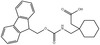 (1-[(9H-FLUOREN-9-YLMETHOXYCARBONYLAMINO)-METHYL]-CYCLOHEXYL)-ACETIC ACID|FMOC-加巴喷丁