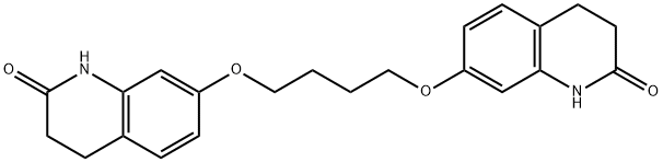 1,4-BIS[3,4-DIHYDRO-2(1H)-QUINOLINON-7-OXY]BUTANE Struktur