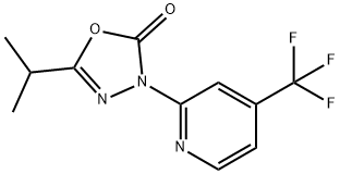 883010-99-9 1,3,4-OXADIAZOL-2(3H)-ONE, 5-(1-METHYLETHYL)-3-[4-(TRIFLUOROMETHYL)-2-PYRIDINYL]-