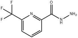 6-(三氟甲基)吡啶甲酰肼,883037-22-7,结构式