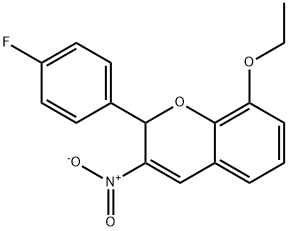 S14161|8-乙氧基-2-(4-氟苯基)-3-硝基-2H-1-苯并吡喃