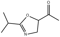 Ethanone, 1-[4,5-dihydro-2-(1-methylethyl)-5-oxazolyl]- (9CI) Structure