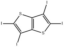 2,3,5,6-四碘-苯并[3,2-B]噻吩,883107-42-4,结构式