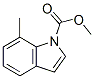 1H-Indole-1-carboxylic  acid,  7-methyl-,  methyl  ester Struktur