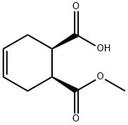 6-Methoxycarbonyl-3-cyclohexene-1-carboxylic acid Structure