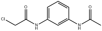 N-[3-(ACETYLAMINO)PHENYL]-2-CHLOROACETAMIDE Structure
