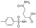 (-)-N-[(4-METHYLPHENYL)SULFONYL]-D-GLUTAMINE
 化学構造式