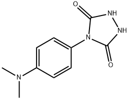 4-(4'-N,N-Dimethylaminophenyl)urazole 化学構造式