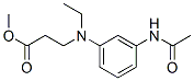 methyl N-[3-(acetylamino)phenyl]-N-ethyl-beta-alaninate|