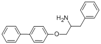 1-([1,1'-BIPHENYL]-4-YLOXY)-3-PHENYL-2-PROPANAMINE Struktur
