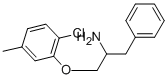 1-BENZYL-2-(2-CHLORO-5-METHYLPHENOXY)ETHYLAMINE 结构式