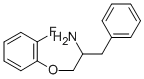 1-BENZYL-2-(2-FLUOROPHENOXY)ETHYLAMINE Struktur