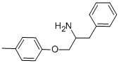 1-BENZYL-2-(4-METHYLPHENOXY)ETHYLAMINE Struktur