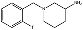 1-(2-氟苄基)哌啶-3-胺二盐酸盐, 883530-84-5, 结构式