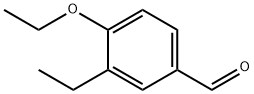 4-乙氧基-3-乙基苯甲醛 结构式