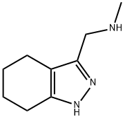 N-methyl-1-(4,5,6,7-tetrahydro-1H-indazol-3-yl)methanamine(SALTDATA: 1.9HCl) Structure