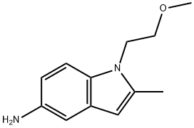 883545-36-6 1-(2-メトキシエチル)-2-メチル-1H-インドール-5-イルアミン