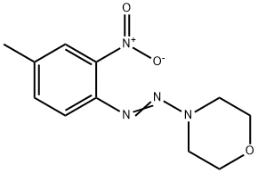 4-[(4-METHYL-2-NITROPHENYL)AZO]-MORPHOLINE 结构式