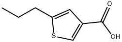 5-PROPYL-THIOPHENE-3-CARBOXYLIC ACID Structure