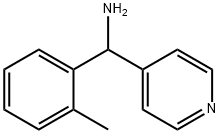 C-PYRIDIN-4-YL-C-O-TOLYL-METHYLAMINE Structure