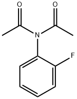 N-ACETYL-N-(2-FLUOROPHENYL)ACETAMIDE Structure