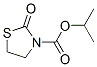 3-Thiazolidinecarboxylic  acid,  2-oxo-,  1-methylethyl  ester Struktur