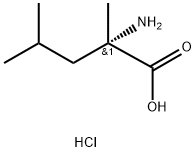 2-甲基-L-亮氨酸盐酸盐,88376-09-4,结构式