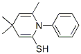 2-Pyridinethiol,  1,4-dihydro-4,4,6-trimethyl-1-phenyl- 结构式
