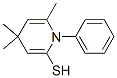 2-Pyridinethiol,  1,4-dihydro-4,4,6-trimethyl-1-phenyl- Structure