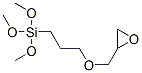 3-(Trimethoxysilyl)propyl glycidyl ether Structure