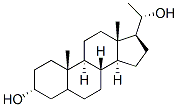 3a,20b-Pregnanediol Struktur