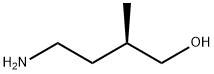 (R)-4-アミノ-2-メチルブタノール 化学構造式
