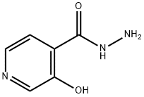 4-Pyridinecarboxylicacid,3-hydroxy-,hydrazide(9CI) 结构式