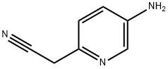 2-(5-AMinopyridin-2-yl)acetonitrile 化学構造式