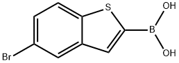 5-BROMOBENZO[B]THIOPHENE-2-BORONIC ACID 化学構造式