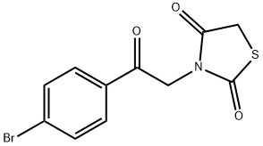 88419-02-7 3-[2-(4-bromophenyl)-2-oxoethyl]-1,3-thiazolane-2,4-dione
