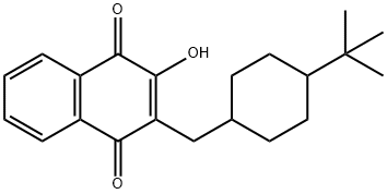 Buparvaquone Structure