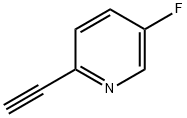 2-乙炔基-5-氟吡啶 结构式