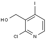 2-氯-4-碘吡啶-3-甲醇 结构式