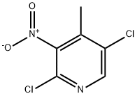 2,5-二氯-3-硝基-4-甲基吡啶, 884495-05-0, 结构式