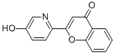 2-(5-HYDROXY-2-PYRIDINYL)-4-CHROMENONE Structure