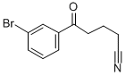 5-(3-溴苯基)-5-氧代戊腈, 884504-60-3, 结构式