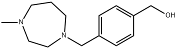 {4-[(4-Methylperhydro-1,4-diazepin-1-yl)methyl]phenyl}methanol, 884507-50-0, 结构式