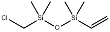 1-VINYL-3-(CHLOROMETHYL)-1,1,3,3-TETRAMETHYLDISILOXANE 化学構造式