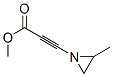 2-Propynoic acid, 3-(2-methyl-1-aziridinyl)-, methyl ester (9CI) 结构式